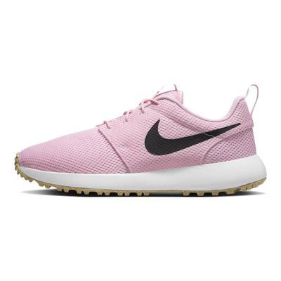 Roshe Golf Next Nature Средний Мягкий Розовый Резина Унисекс Кроссовки Белый Резина Светло-Коричневый Черный DV1202-601