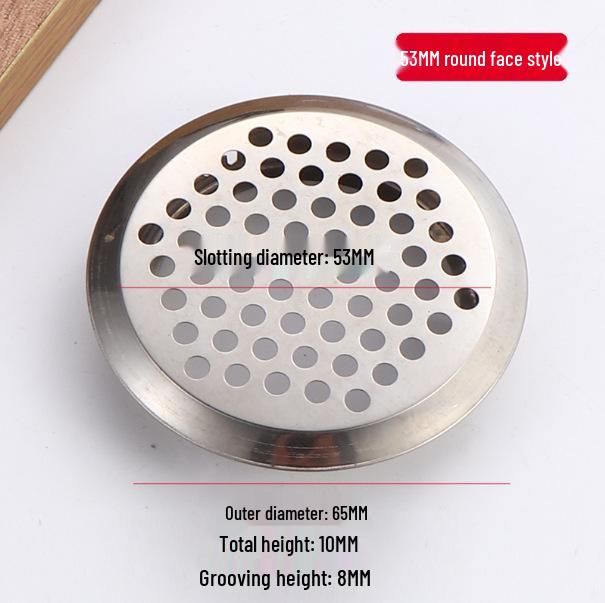 Сетка вентиляционная из нержавеющей стали для шкафов и гардеробов