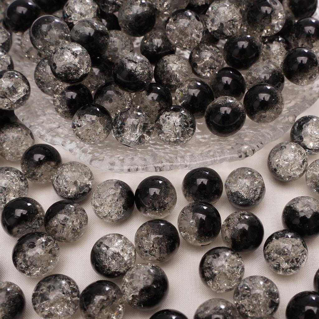 Круглые бусины из стекла ручной работы для изготовления украшений своими руками: Браслеты, Ожерелья, Серьги.