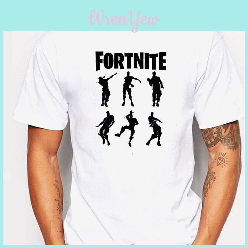 Fashion Fortnite New Celebrations Cool Tshirt Adult Mens Gaming Dance Dab