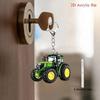 1 шт. Брелок-трактор 2D Плоский дизайн Тракторы Massey Ferguson Подвеска для рюкзака Брелоки для ключей автомобиля Ручная работа Кабошон Брелок