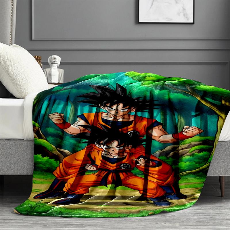 Anime Print Blanket - Soft & Comfortable, for Bedroom, Travel, Sofa, Home Decoration - Birthday Christmas Gift for Friend