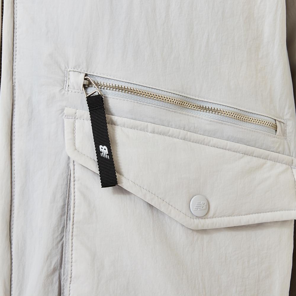 New Balance Джемпер Uni Out Pocket Padded Nbnqc42833 16 светло-серый