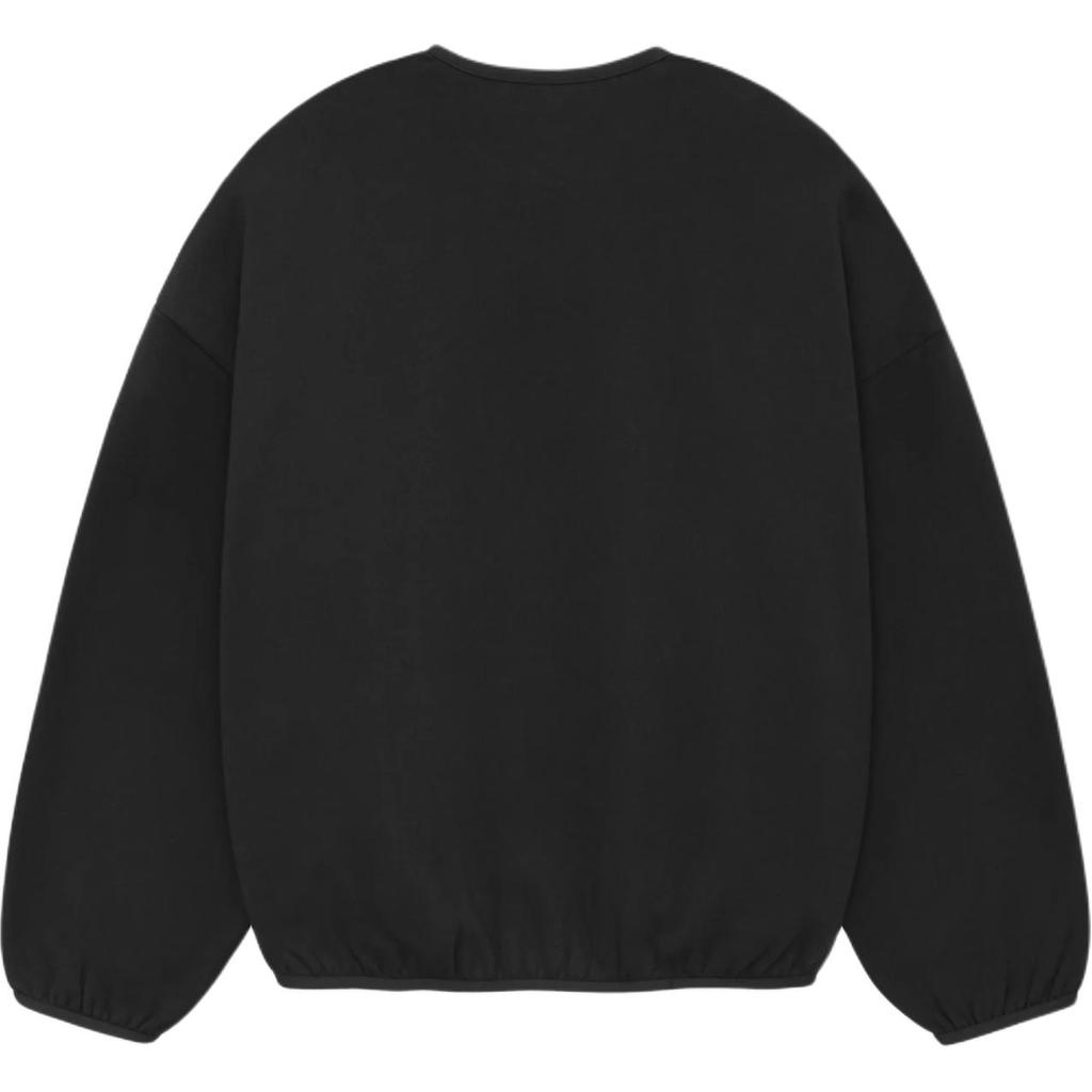 Fear of God Мужские топы Essentials Crewneck черного цвета 192SU244680F