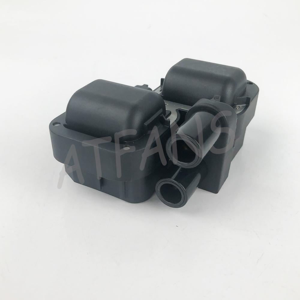 For Polaris Ranger Crew XP 1000 900 800 700 4x4 6x6 2005-2024 2009 2019 2022 2023 1PC UTV Twin EFI Ignition Coil Spark Plug Cap