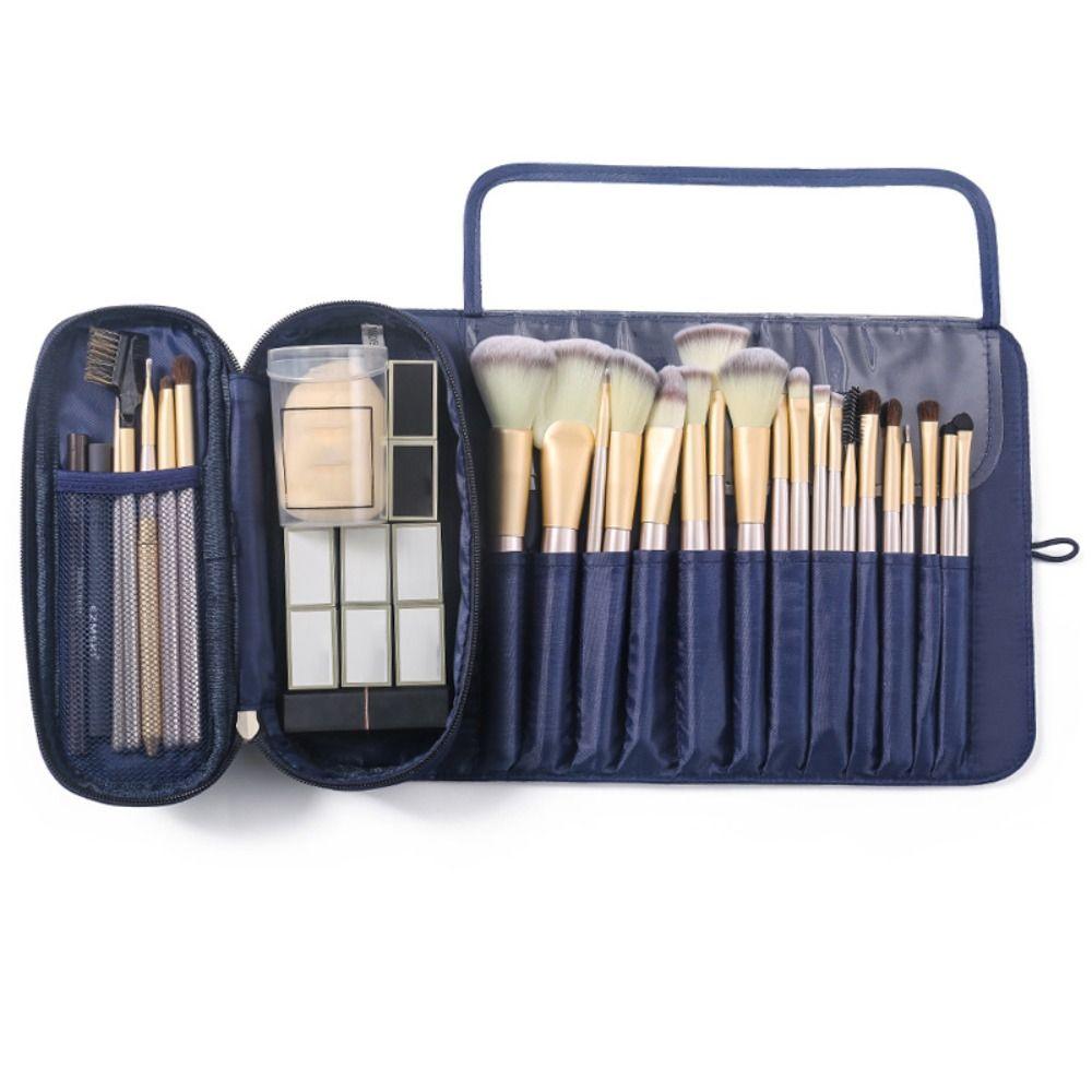 Rolling Bags Makeup Brush Bag Dust-proof Makeup Brush Holder Nylon Makeup Case  Travel