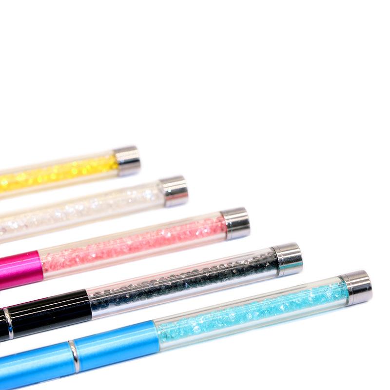 Инструменты для дизайна ногтей, кисть для дизайна ногтей, ручка для резьбы по кристаллам, ручка для фототерапии, ручка для рисования, окрашенная градиентная точка, цветочная ручка для ногтей