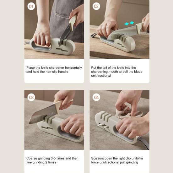 Полезная заточка, многоразовые портативные безопасные ножницы, заточка для домашних ножниц, точилка