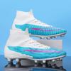 New Football Shoes Men's and Children's Small Size Competition Medium Tube Sports Training Shoes AG Long Nails TF Broken Nails Football Shoes
