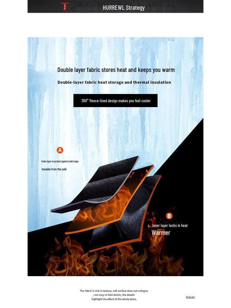 Men's 2023 Thick Velvet Turtleneck Sweater – Warm, High-End, 100% Cotton, Stylish and Comfortable