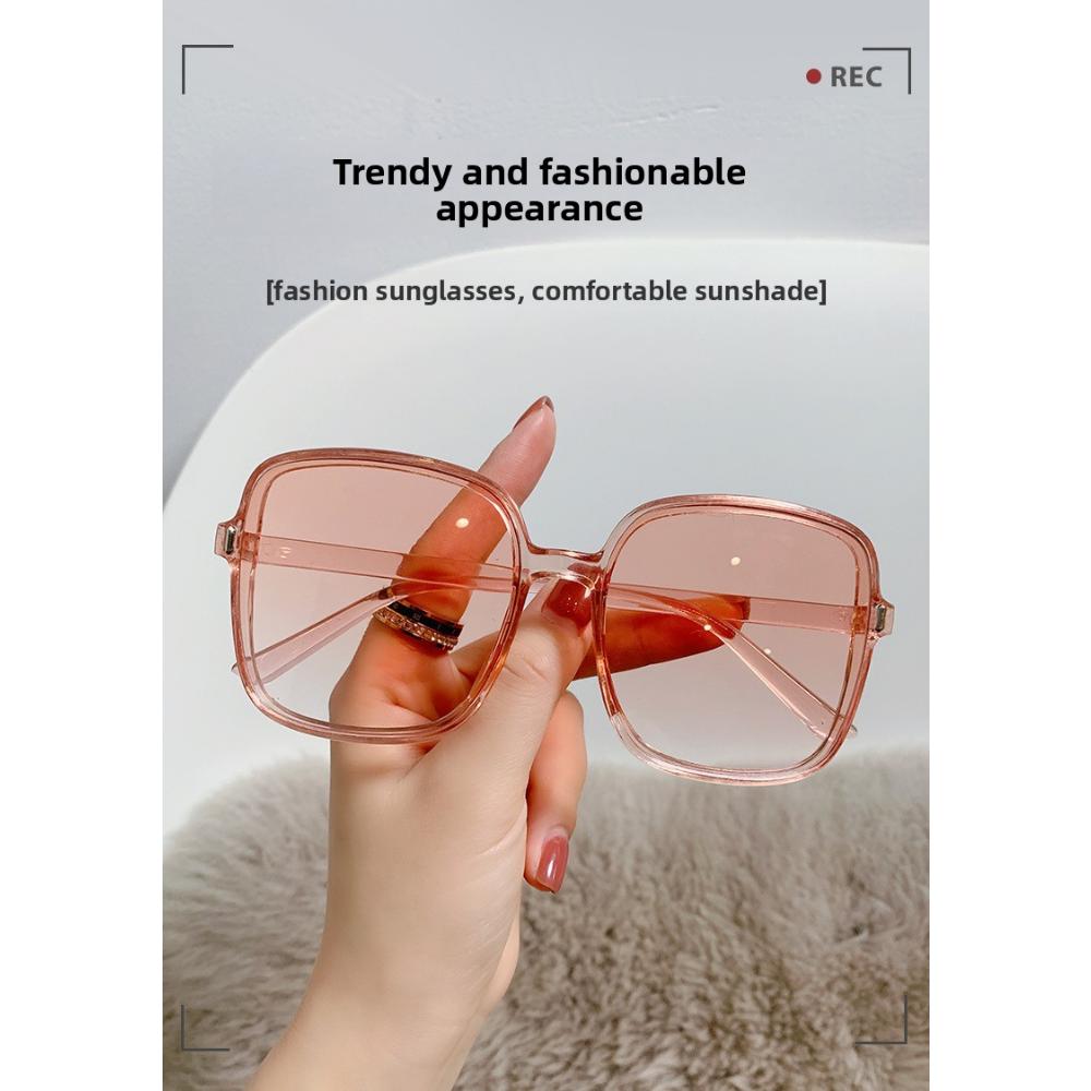 Солнцезащитные очки Rice nail square женские солнцезащитные очки постепенно меняют цвет новые очки женские тенденции защита от ультрафиолета