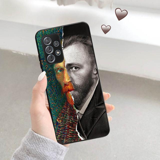 Van Gogh Oil Starry Night Phone Case For Samsung A73 A53 A33 A13 A23 A22 A52 A72 A32 A42 A71 A51 A41 A31 A21s A12 A11 S9 Cover