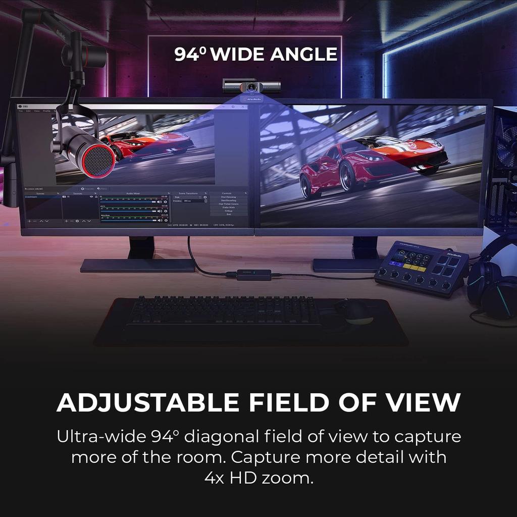 AVerMedia LIVE STREAMER CAM 513 4K веб-камера PW513 CM912