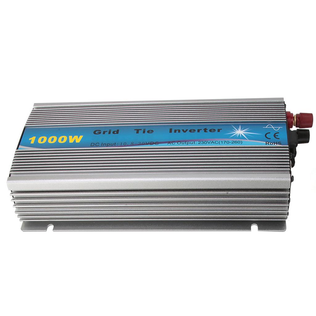 1000 Вт Чистая синусоида Инвертор Сетевой MPPT Солнечный (18V )