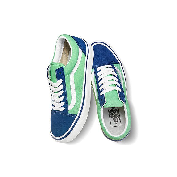 Vans Old Skool 36 Dx Мужские для скейтбординга 'Сине-зеленый' VN0A38G2XFJ
