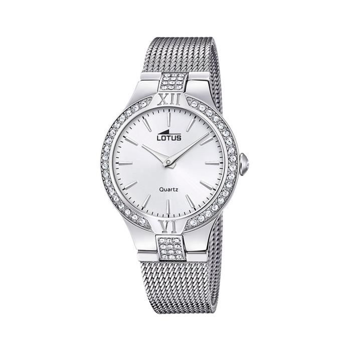 Montre - Lotus - 18894/1 - Milanaise - Quartz - Argenté