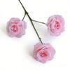 Vintage Simulated Rose Bouquet 3 Heads Artificial Flowers Flower Bouquet  Photography Props