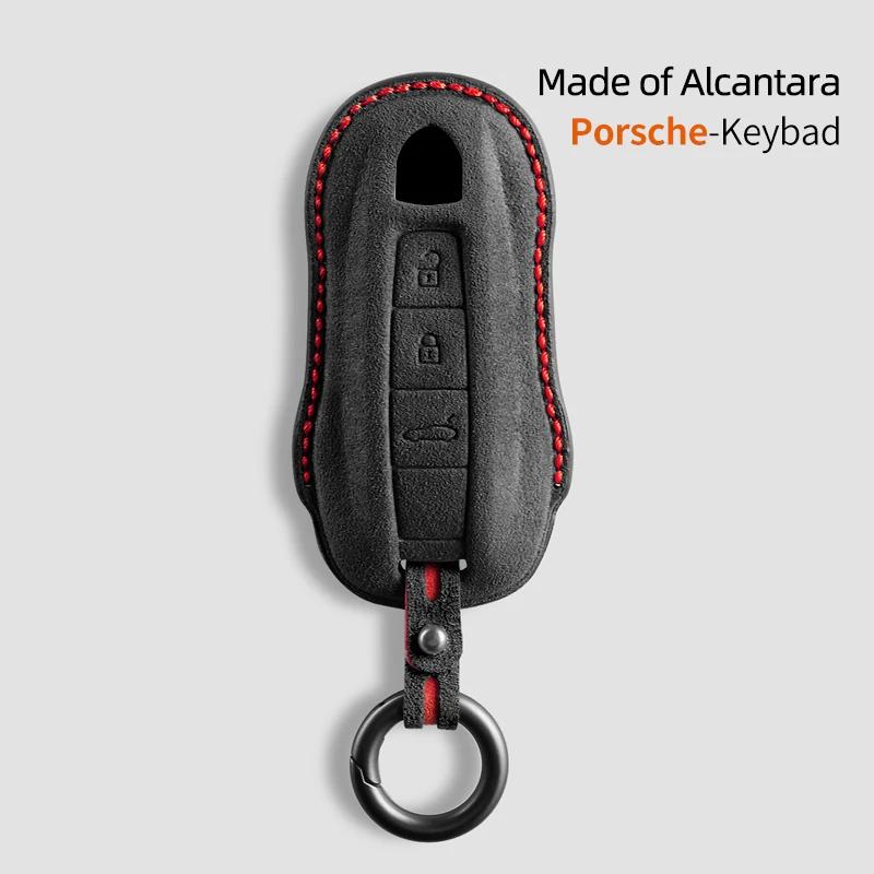 Внутренние молдинги для Porsche Panamera Spyder Carrera Macan Cayman Cayenne 911 970 981 991 Чехол-защита для ключа автомобиля Аксессуары K