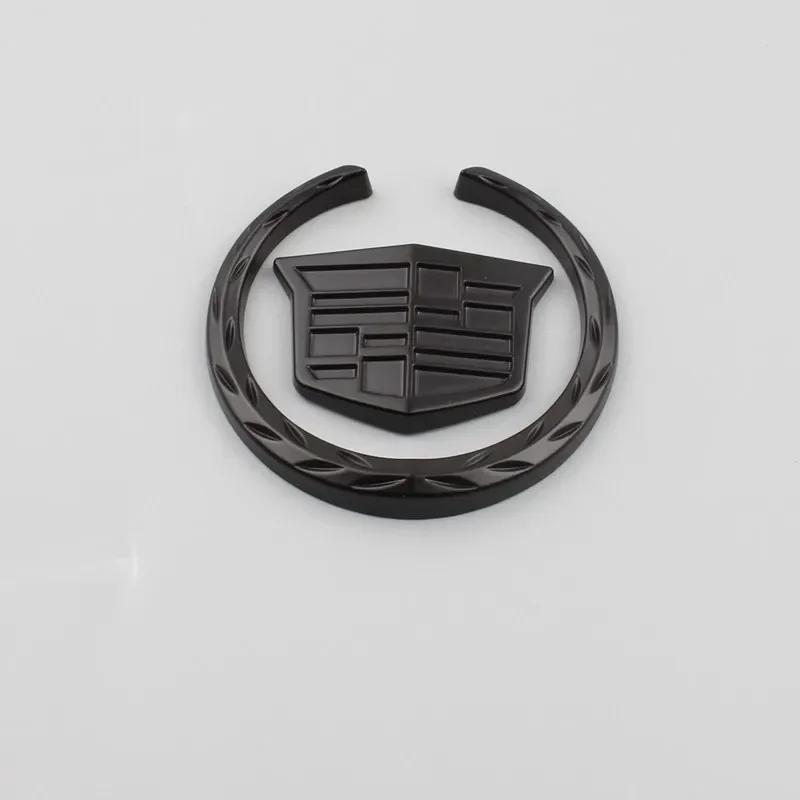 Для Cadillac Escalade CTS DTS STS XTS ATS BLS SLS Deville CT5 CT6 XT5 XT6 1 шт. Наклейки на боковое стекло кузова автомобиля Круглые значки-декали