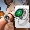 2in1 Case + Tempered Glass for Samsung Galaxy Watch 6 40mm, Titanium Gold