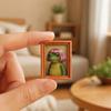 Office Whiteboard Magnet Abstract Frog Refrigerator Magnet, Framed Hairstyle Fridge Decor Home Kitchen Decoration Party Favors Collectible