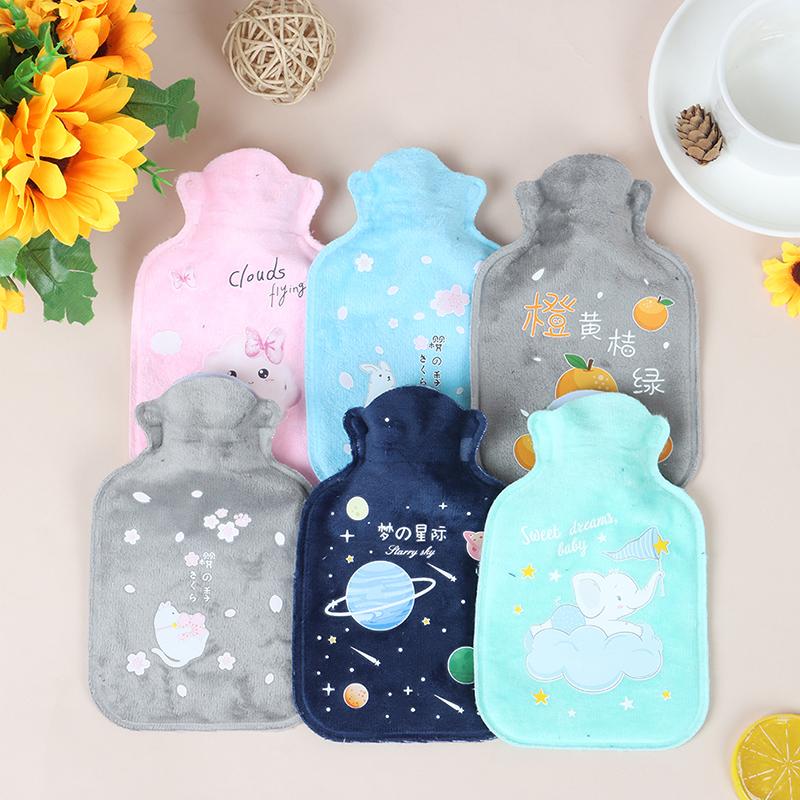 Грелка Резиновая сумка Милый мультяшный Теплый Расслабляющий Безопасный Тепло Холодный Большой
