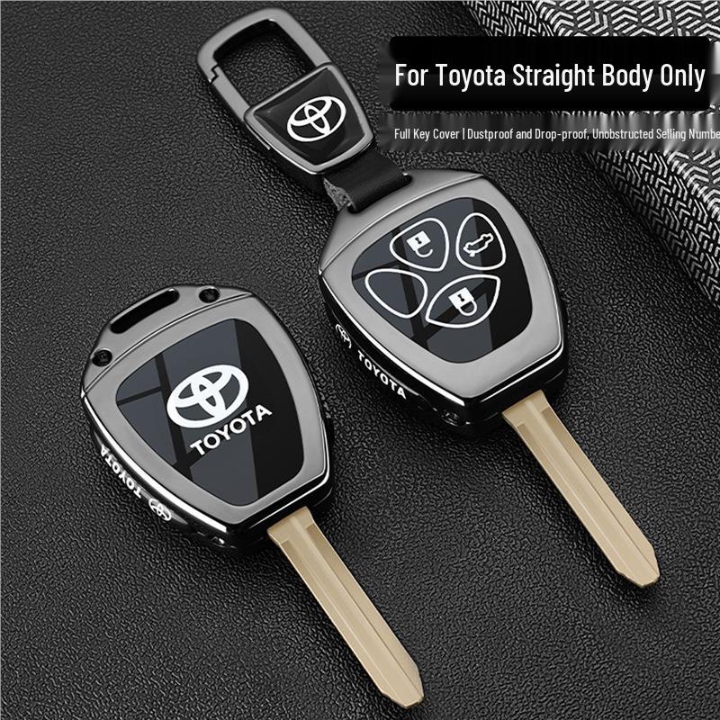 Винтажная прямая крышка ключа Toyota для Camry, Vios, Corolla, RAV4, Prado, Reiz, Crown