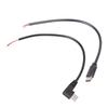 USB C Pigtail Кабель 5 В USB Type C Штекер Папа на 2-контактный Открытый Провод Удлинитель Питания для Замены USB C Оборудования