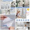 Matte Window Film Privacy Self Adhesive Static Cling 3D Stained Glass Decorative Rainbow Sticker Removable Anti-Uv Vinyl Cover Quality