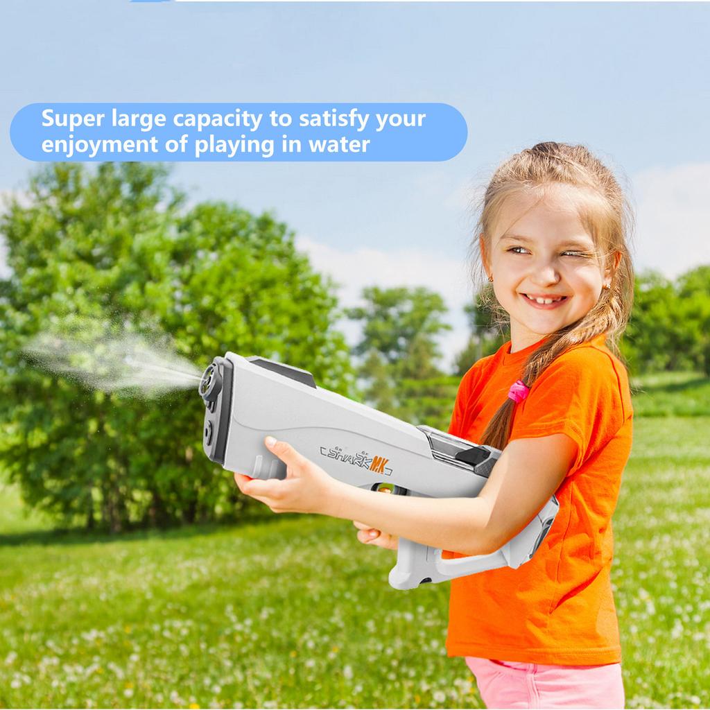 Мощный электрический водяной пистолет для детей/взрослых, автоматические водяные пистолеты, водяные пистолеты-бластеры для летних игрушек для бассейна/пляжа