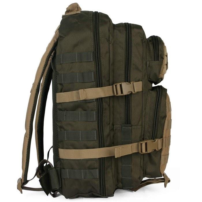 Рюкзак MIL-TEC US Assault Pack Система MOLLE Большой 36л - Ranger Green/Coyote