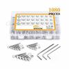 1080 Pcs M 2 M 3 M 4 Hex Button Machine Screws Hex Socket Head Cap Screws Kit  Metal Working
