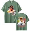 ZX Rapper Bad Bunny Debi Tirar Mas Fotos DTMF Принт Футболки Мужская Одежда Мода Харадзюку Футболка Хлопковые Футболки с Коротким Рукавом