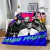 Одеяла с принтом рок-группы Imagine Dragons, фланелевое теплое одеяло, мягкое уютное одеяло, дорожные одеяла, подкладка для кровати, подарок на день рождения