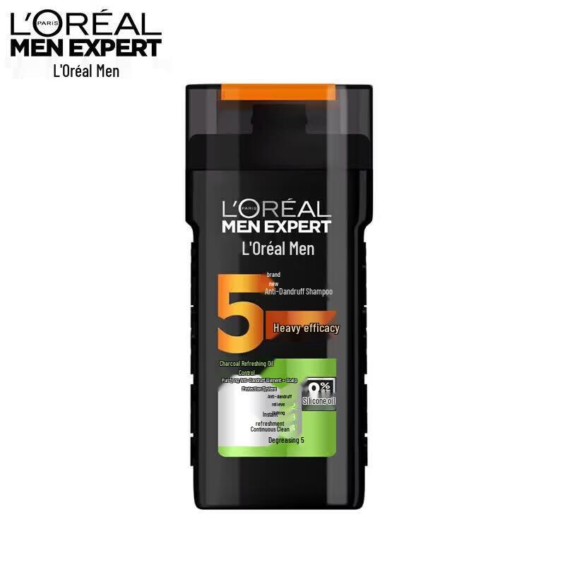 L'Oréal Men's Anti-Dandruff Charcoal Shampoo