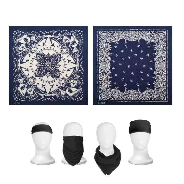 Унисекс Мягкий Платок на Голову Удобная Ткань Платок на Голову для Пустыни Повязки на Голову для Велоспорта в Стиле Хип-хоп и для Любителей Спорта