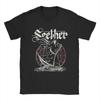Men Seether T Shirts 100% Cotton Clothes Leisure Short Sleeve Round Collar Tee Shirt Printed T-Shirt