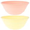 Silicone Banneton Bread Proofing Baskets, Round Foldable Sourdough Baking Basket 9 Inch Bread Making Proofing Bowls