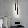 Светодиодные подвесные светильники Nordic luminum, современная гостиная, обеденный стол, люстра, прикроватная тумбочка, прихожая, кухня, бар, внутреннее освещение