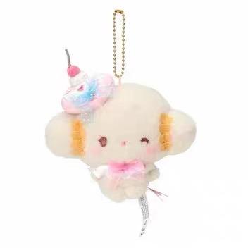 Anniversary Collection Cogimyun Birthday Plush Toy Keychains kawaii sweet Kogimyun Stuffed Plush Toy Ball Chain Keyring