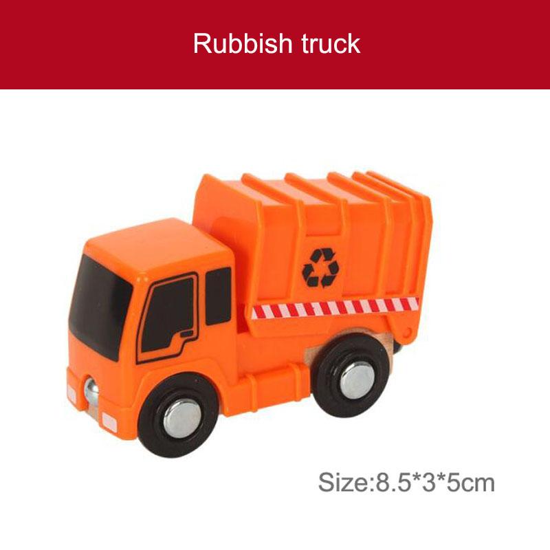 Деревянный магнитный поезд игрушечный локомотив деревянная железнодорожная машина аксессуары игрушки для детей подарки Fit Wood Biro Thomas Tracks