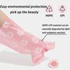 Flower Capsule Toilet Outdoor Thick Cleaning Portable Feces Bag Cute Pet with Fragrance Cleaning Supplies Hanging Buckle Pet Supplies Garbage Bag
