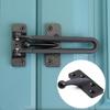 Durable Zinc Alloy Sliding Door Catch Thickening Solid Bolt Door Bolt Security Mute Door Hasp Hotel