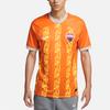 Nike Мужские футбольные майки Alpha Orange Умеренный прямой крой FV3514-806