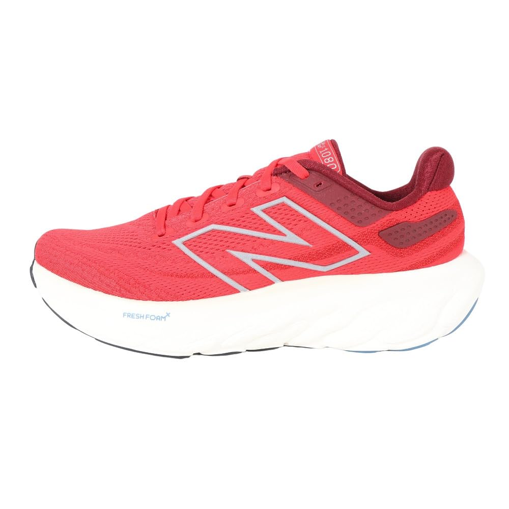 Кроссовки для бега New Balance Fresh Foam X1080 v13 Красные M1080Z132E Кроссовки Ходьба Бег Амортизация (Красный/25.0/Мужской)