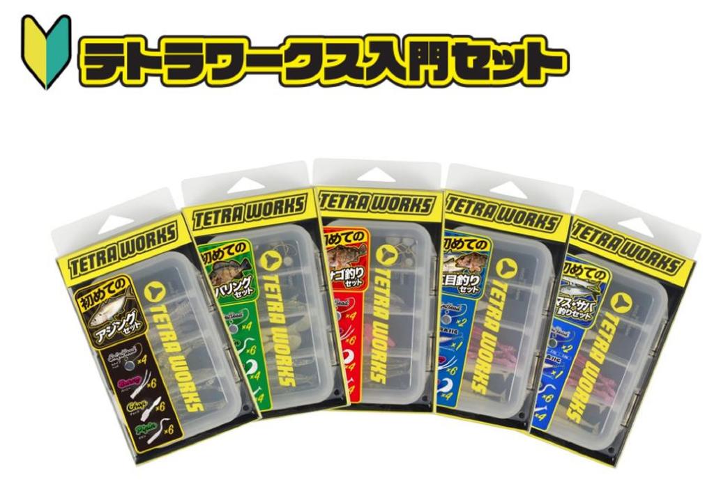 DUO Мягкая приманка Tetra Works Starter Set Aji (2300)