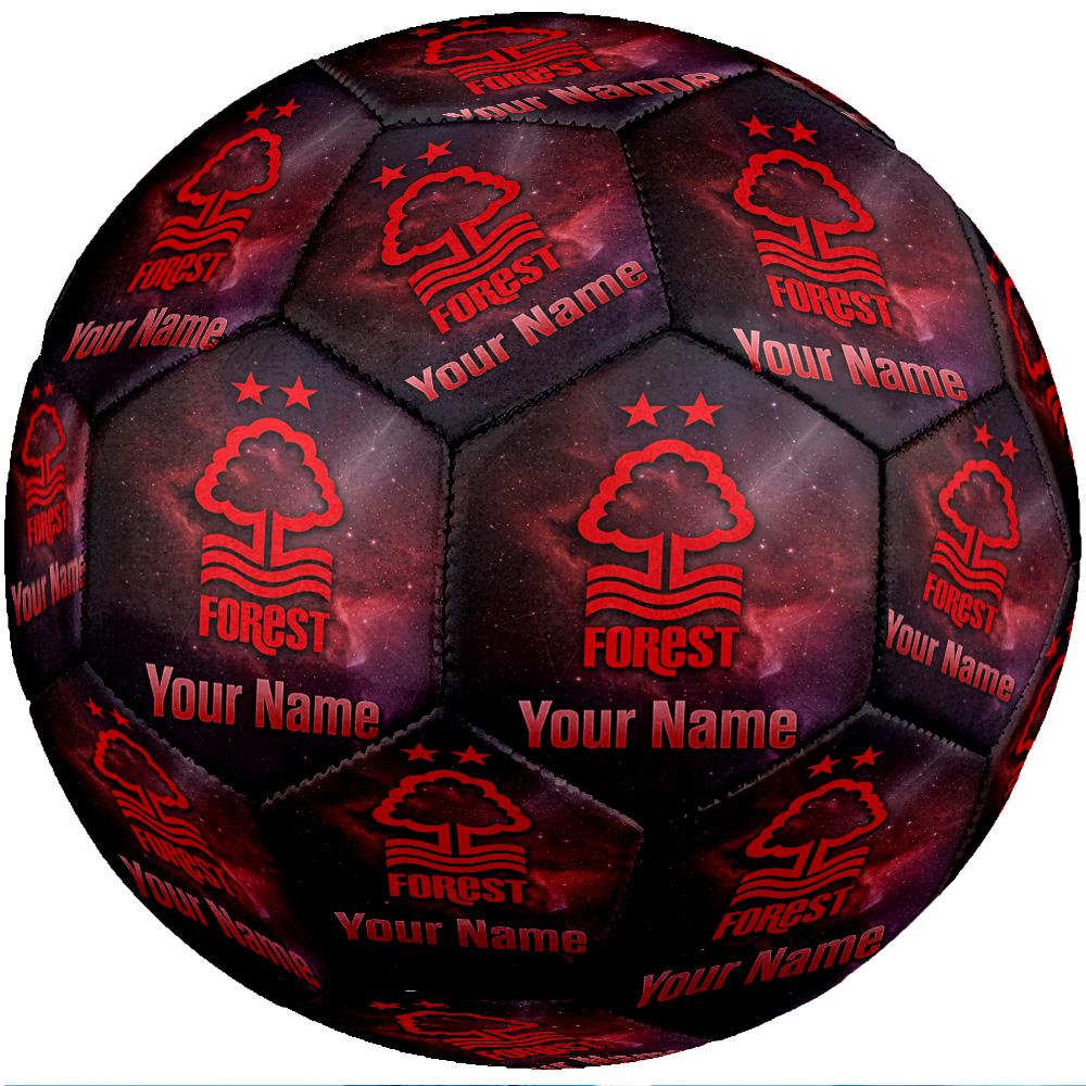 Nottingham Forest FC Fashion Size 5 Football Wearproof Non‑Slip Soccer Ball For Sports Training Entertainment Use