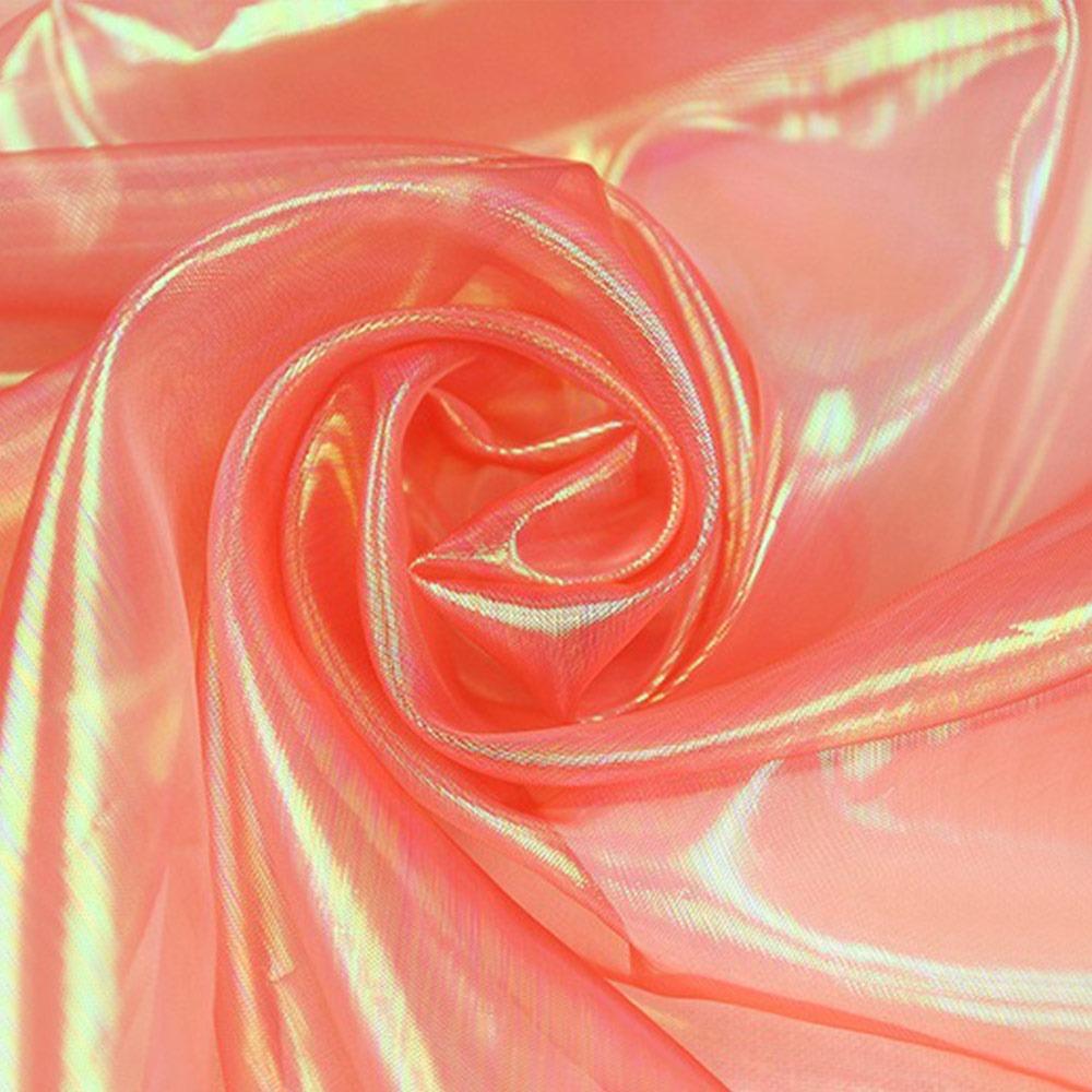 Thin Laser Tulle Shiny Organza Dresses Fabric Skirts Clothes Sewing Organza Fabrics  Designer