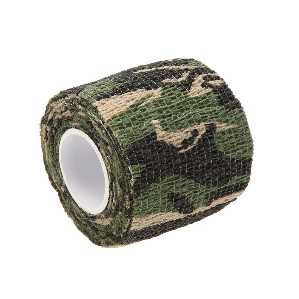 1 рулон многоразовой уличной военной камуфляжной ленты для охоты, кемпинга и велоспорта, эластичная лента-невидимка