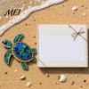Unique Craft Gifts for Friends Octopus Mosaic Kit Beginners, DIY Acrylic Sea Animal Glass Set with Step-by-Step Deep Creature Instructions,